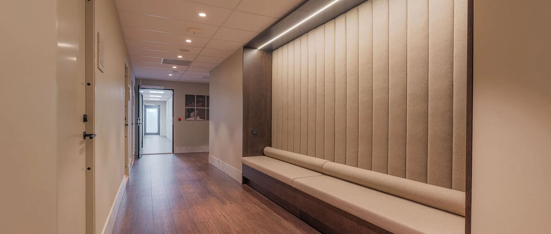 Asteta Clinic gangsone og sittesone