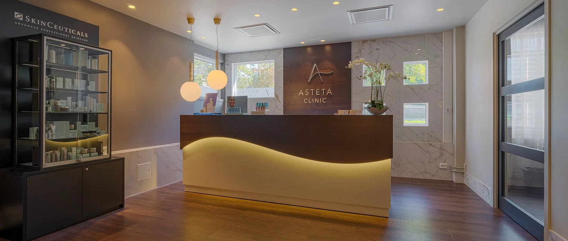 Asteta Clinic resepsjon